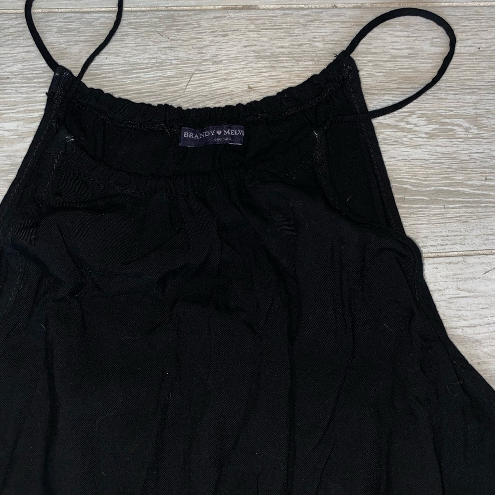 Black Brandy Melville Romper
